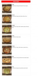 Menu O'delices - Pizzas crème fraîche