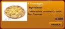 Menu Pizza Speed - Pizzas 4 fromages