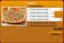 Menu Pizza Speed - Junior