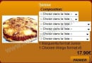 Menu Pizza Speed - Sénior
