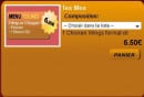 Menu Pizza Speed - Tex Mex