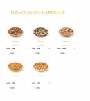 Menu Pizza Gusto - Les pizzas sauce barbecue