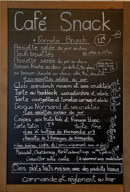 Menu La maison d'Yport - La carte