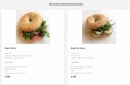 Menu Le Chimp' - Bagels