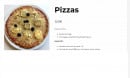 Menu Le Chimp' - Pizzas