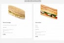 Menu Le Chimp' - Paninis