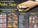 Menu Croq Select - Tacos personnalisé