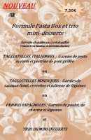 Carte et menu de Grill des Champs à Sainte Marie des Champs — Les formules menus
