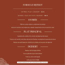 Carte et menu de Les Caudalies à Bois Guillaume — page 2