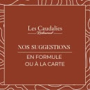 Carte et menu de Les Caudalies à Bois Guillaume — page 1