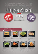 Menu Fujiya Sushi - Les hors d&#039;œuvre