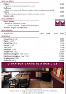 Carte et menu de Tonton Tantie Pizza à Sotteville les Rouen — Les salades, desserts, glaces et boissons
