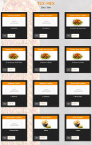 Menu New Pizza - Les tex mexs