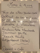 Menu Le comptoir de la poste - Le menu à 14€