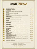 Carte et menu de House Kebab à Forges les Eaux — Les pizzas