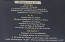 Carte et menu de Au Vieux Logis à Le Treport — Les menus