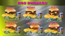 Menu Coin soleil - Burgers