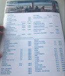Carte et menu de L'Huitrière de Pourville à Hautot sur Mer — Les vins, cocktails, ...