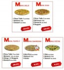 Menu Nico pizz' - Les menus