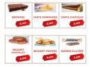 Menu Nico pizz' - Les desserts