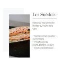 Carte et menu de Au Fournil de la Gare à Le Havre — Les suédois