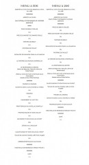 Menu Bistro Régent - Les menus