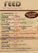 Menu Feed - Les pizzas à emporter suite 