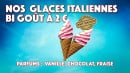 Menu Flex Café - Les glaces italiennes