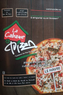 Menu La Cabane à Pizza - Carte et menu La Cabane à Pizza Le Havre