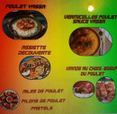 Menu Le Conakry - Exemple de menu