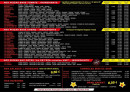 Menu V&P - les pizzas, salades et boissons,...