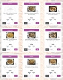 Menu La petite Adresse - Les pizzas page 5