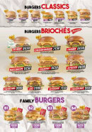 Carte et menu de So’family à Buchy — Les burgers