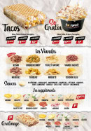 Carte et menu de So’family à Buchy — Les tacos et extras
