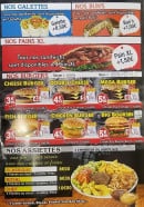 Menu Ô délice - les galettes, burgers,...