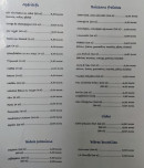 Carte et menu de La Courtine à Etretat — Les apéritifs, boissons fraiches, ...