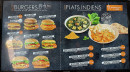 Menu Food R Star - Les burgers et plats indiennes