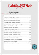 Carte et menu de Crêperie de la cressonnière à Veules les Roses — Les galettes blé noir page 2