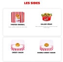 Menu Bill's Burger - Les sides