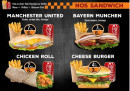 Menu Chicken city plus - Les sandwichs suite