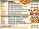 Menu Famous Pizza - Les pizzas 