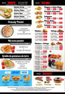 Carte et menu de Pronto Pizza à Meaux — Menu 3