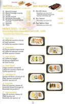 Carte et menu de Crispy sushi & wok à Montereau Faut Yonne — Les menus solo et yakitori