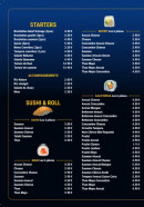 Carte et menu de Nooshi's à Montereau Faut Yonne — Les starters, sushis, ...