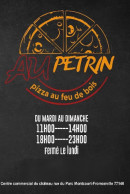 Carte et menu Au pétrin Montcourt-Fromonville