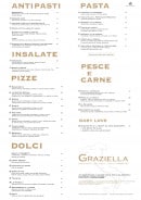 Menu Graziella - Les menus