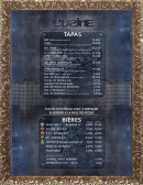 Carte et menu de L'usine Provins à Provins — Tapas, bieres