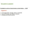 Menu Pizzaiolo - Les paninis
