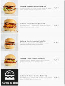 Menu King Marcel - Les burgers cocorico