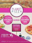 Menu Planet pizza - Carte et menu Planet pizza Savigny le Temple